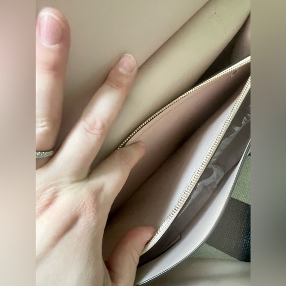 SOLD Tory Burch “pink and tan” satchel - Picture 5 of 8